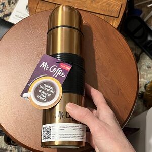 Mr. Coffee Copper Thermal Travel Bottle